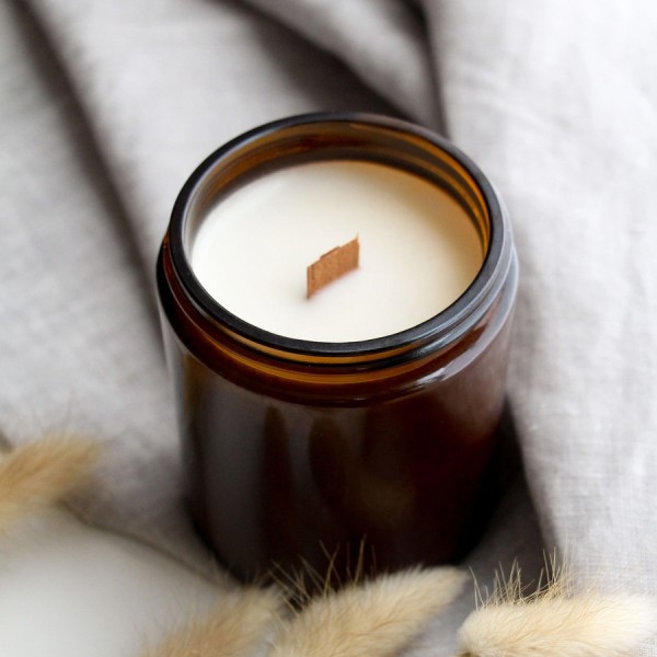 8 oz Wholesale Amber Candles | Best Seller Scents