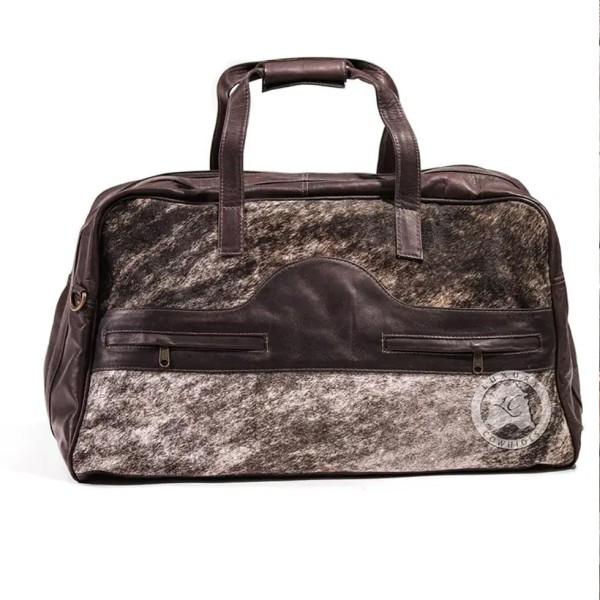Cowhide Duffle Bag - Brindle