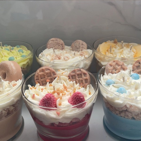 15 0z 3 Wick Bulk Dessert Inspired Candle