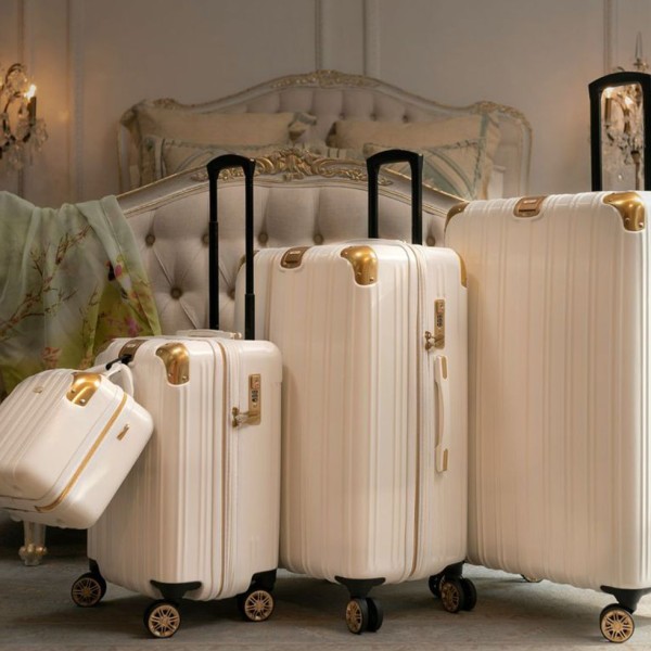 Luxury Luggage Set - White