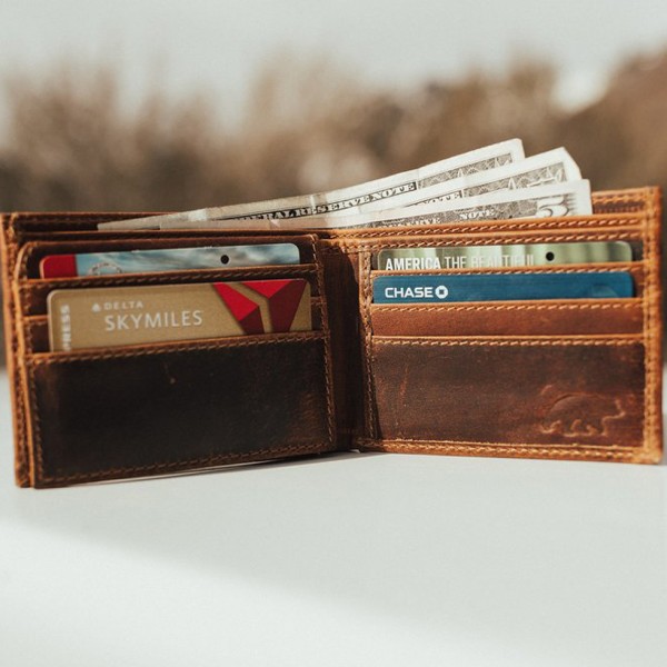 Kodiak Bifold Leather Wallet